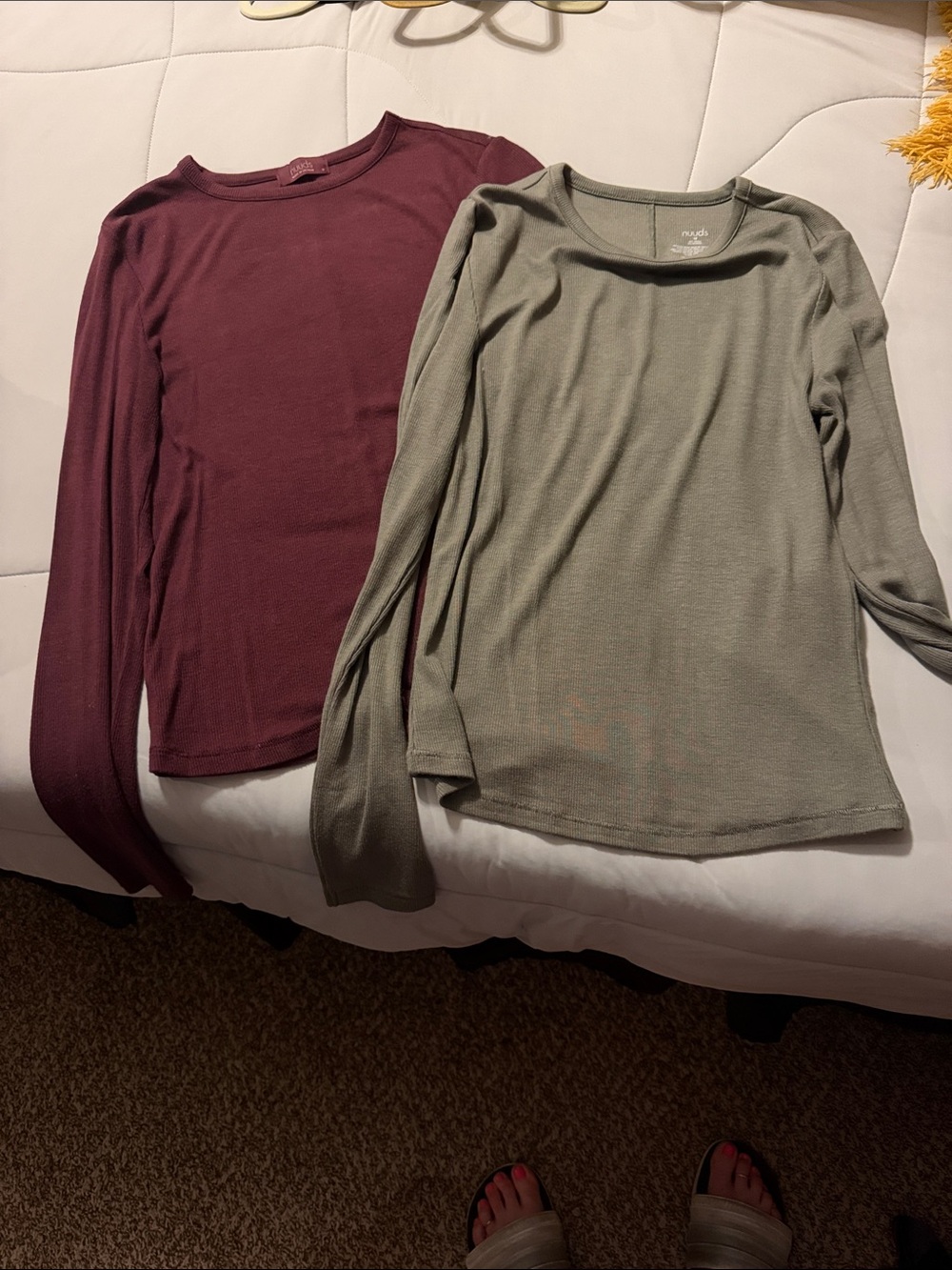 Nuuds Slinky Rib Long Sleeves